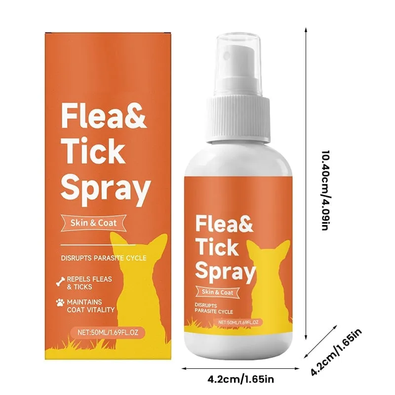 Flea & Tick Dog Skin Care Spray